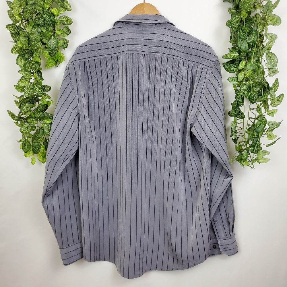 George men's oversized striped shirt dress - Picture 15 of 16